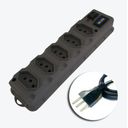 Ver imagem 1 de Filtro de Linha Com 5 Tomadas 10A Bivolt 3045 A.Santos