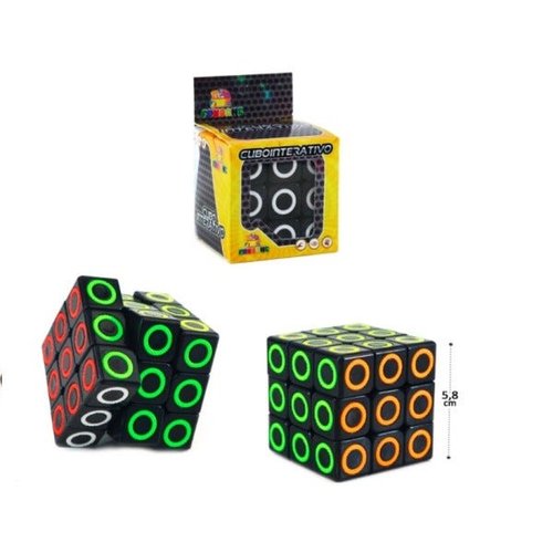 Cubo Mágico Profissional Interativo 3x3x3 De Alta Precisão