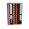 Suporte Porta Cápsulas Nespresso Para Parede - 60 Capsulas - Toque 3D- Cor Preto - 1
