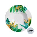 Ver imagem 2 de Jogo C/12 Prato Fundo Cerâmica Strelitzia Plus Alleanza 1ªl