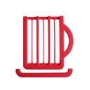 Ver imagem 1 de Porta Cápsulas Nespresso Xícara - Toque 3D - Vermelho