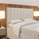 Ver imagem 2 de Cabeceira Cama de Casal Boucle Premium