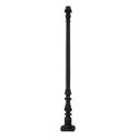 Ver imagem 1 de Poste Colonial Jardim N02 Pé Quadrado Ferro Fundido 155cm