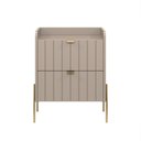 Ver imagem 1 de Kit 2 Mesas de Cabeceira Vênus Mdf 45cm