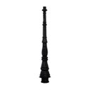 Ver imagem 1 de Poste Colonial Jardim Decoração N04 de Ferro Fundido 131cm