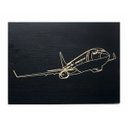 Ver imagem 1 de Quadro Decorativo Entalhado em Madeira - M - Avião