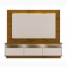 Home para TV Rossetti Cinamomo/Off White 220cm Pollo Decor - 1