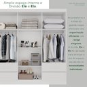 Ver imagem 6 de Guarda-Roupa Casal 6 Portas 4 Gavetas Texas Premium Branco