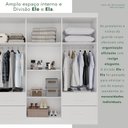 Ver imagem 7 de Guarda-Roupa Casal 6 Portas 4 Gavetas Texas Premium Branco