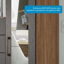 Ver imagem 3 de Cômoda Multiuso 1 Porta 6 Gavetas com Pés e Espelho Marabá Santos Andirá