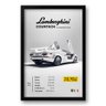 Quadro Lamborghini Countach The Wolf Of Wall Street 40x60cm - 1