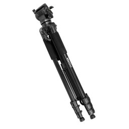 Tripé Fotográfico Em Alumínio com Extensão de Até 2 M e Peso Suportado Até 5 Kg - 2 Tripé Fotográfico Em Alumínio com Extensão de Até 2 M e Peso Suportado Até 5 Kg - 2