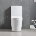 Ver imagem 4 de Vaso Sanitário Monobloco Completo - Caixa Acolpada com Assento Cor Branco