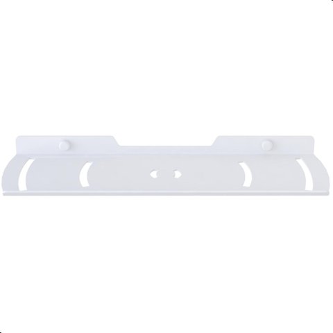 Porta Shampoo Suporte de Parede Banheiro Inox Branco F.zmt