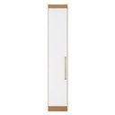 Ver imagem 1 de Armário 1 Porta Módena Modulado 71000 Amêndola Touch / Branco Demóbile