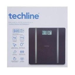 Balança Inteligente Bioimpedância Techline - 3