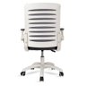 Cadeira de Escritório Diretor Giratória Alexander Cinza/ Branca Healer - 8