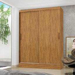 Guarda-roupa Belem 2 Portas de Correr 2 Gavetas - 2