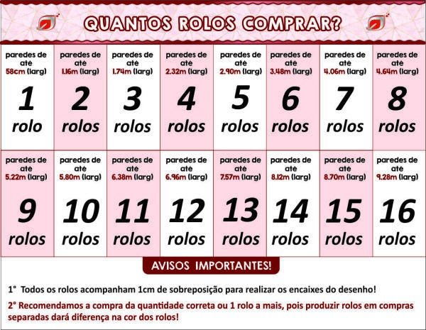 Papel De Parede Adesivo Hidraulico 0001- 3M X 0,58Cm - 3