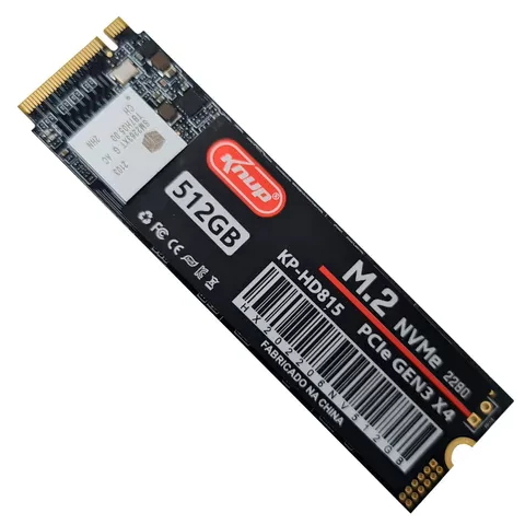 Gravador Ssd 512gb Nvme M.2 2280 Sata 3.0 Knup