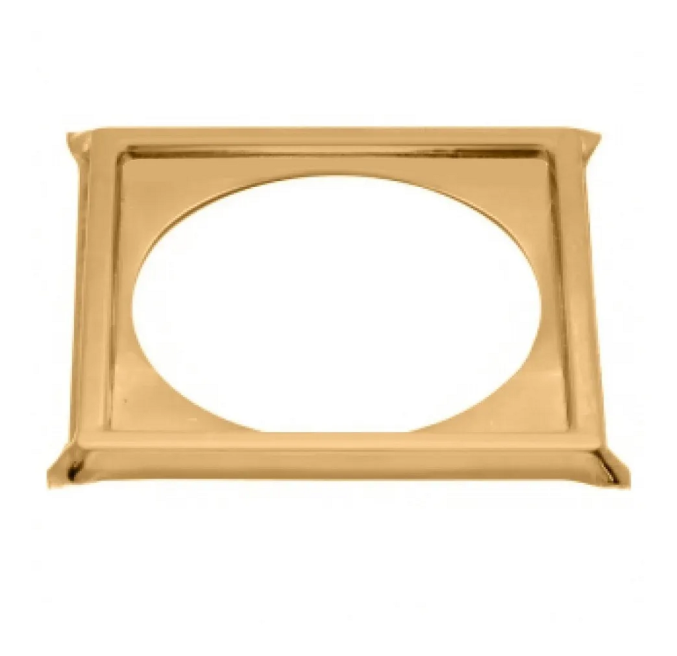Kit C/ 3 Porta Grelha Caixilho Ralo Click 10x10 Inox Dourado - 2