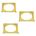 Ver imagem 1 de Kit C/ 3 Porta Grelha Caixilho Ralo Click 10x10 Inox Dourado