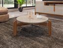 Ver imagem 4 de Mesa de Centro Julliane Off White/Cedro