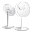 Ver imagem 4 de Espelho Maquiagem com Ventilador e Led + Espelho 5x Aumento