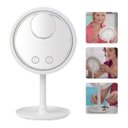Ver imagem 2 de Espelho Maquiagem com Ventilador e Led + Espelho 5x Aumento