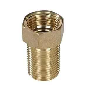 Kit com 10 Extensor Aumento Prolongador Médio Rosca 3/4 Latão