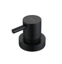 Ver imagem 1 de Acabamento de Registro Inox Preta 1.1/2 e 1.1/4 Doan Noxac02b Padrão Deca
