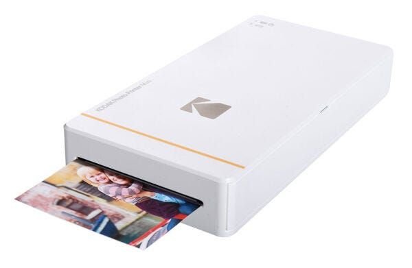 Mini Impressora de Fotos Kodak Wi-fi para Smartphone Branca