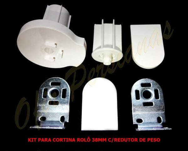 KIT 38MM COM CORRENTE PARA CORTINA ROLÔ - PEÇAS REPARO - 4