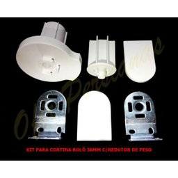 KIT 38MM COM CORRENTE PARA CORTINA ROLÔ - PEÇAS REPARO - 4