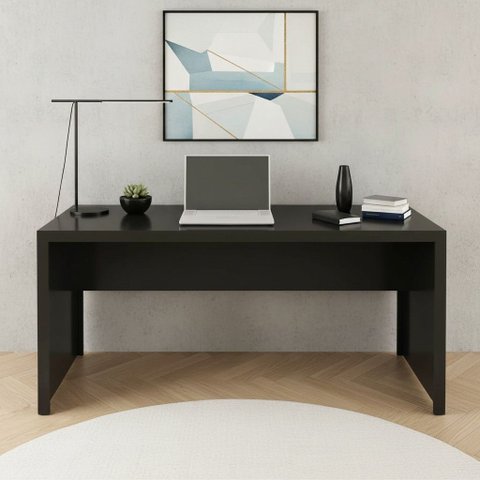 Mesa Escrivaninha Home Office 163cm Móvel na Caixa
