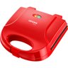 Sanduicheira e Grill Misteira Elétrica Antiaderente Easy Red Vermelha 127V PSD119_127 - Lenoxx - 1