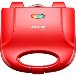 Sanduicheira e Grill Misteira Elétrica Antiaderente Easy Red Vermelha 127V PSD119_127 - Lenoxx - 3