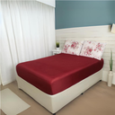 Ver imagem 2 de Jogo de Cama Solteiro Simples Microfibra Paco Milano - Raquel