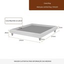 Ver imagem 4 de Cama Japonesa King Haru com Cabeceira Blind Madeira Courino Caramelo Sallar Home 210cm