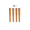 Kit 4 Pés de Madeira Palito Retro para Móveis 30cm - 1