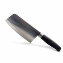 Ver imagem 3 de Cutelo Profissional Cozinha Inox 30cm Carne Açougueiro Preto