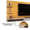 Ver imagem 6 de Painel Suspenso Tv 60 Pol 190 Cm Bento Cedro Bali Dj Móveis Cedro Bali