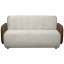 Ver imagem 3 de Sofá Orgânico Curvo 2 Lugares Malbec 150cm Bouclê - Sofa Store:bouclê Bege Marfim