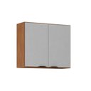 Ver imagem 1 de Armário Aéreo Cozinha Modulado Firenze 2 Portas 80cm Amendola/nude Prime Tx - Demóbile