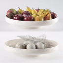 Ver imagem 3 de Centro de Mesa em Plástico Reciclado 42 X 30 X H8,9cm- Tierra - Branco Leite - Guzzini