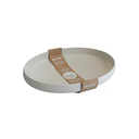 Ver imagem 4 de Centro de Mesa em Plástico Reciclado 42 X 30 X H8,9cm- Tierra - Branco Leite - Guzzini