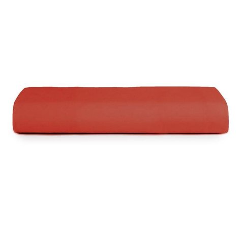 Lençol c/ Elástico King Altenburg Percal 180 Fios - Vermelho