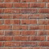 Papel de Parede Tijolinho Vermelho Envelhecido - 3,00x0,50m - 1