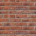 Ver imagem 1 de Papel de Parede Tijolinho Vermelho Envelhecido - 3,00x0,50m