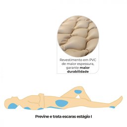 Colchão Pneumático para Tratamento de Escaras até 135 Kg Air Plus Dellamed - 2